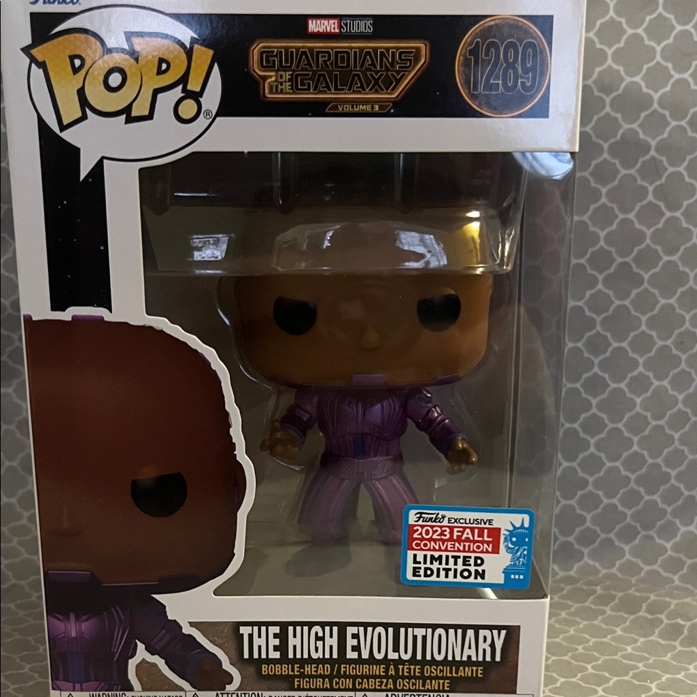Funko Guardians of the Galaxy Purple Bobble-Head